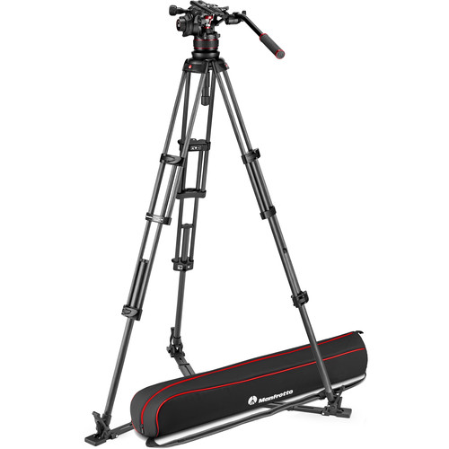 Karbonski Stativ Manfrotto 612 Nitrotech z hidravlično glavo