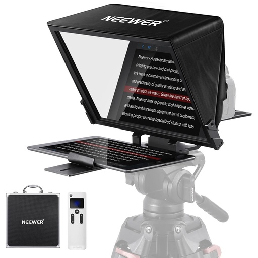 Neewer teleprompter + Zaslon Asus ZenScreen 16" ali tablica